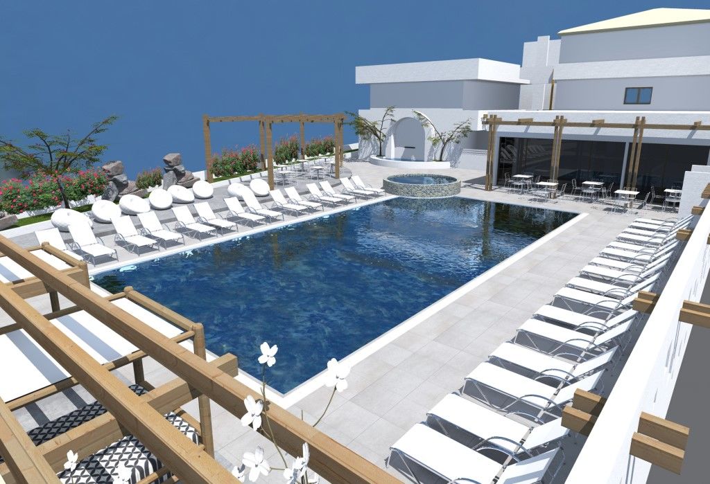 Tinas Plus Hotel Фалираки Экстерьер фото