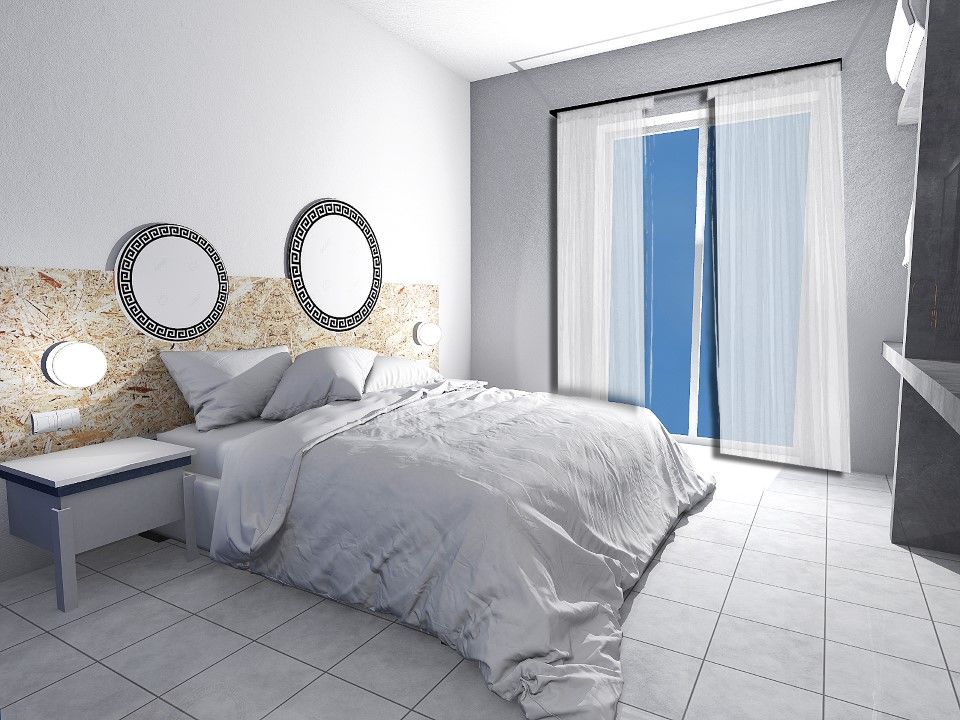 Tinas Plus Hotel Фалираки Экстерьер фото
